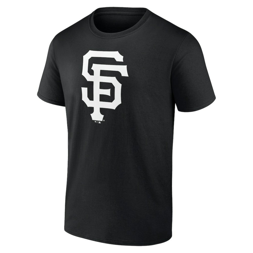 San Francisco Giants Monochrome Personalized Name & Number T-Shirt - Black - MLB Discount