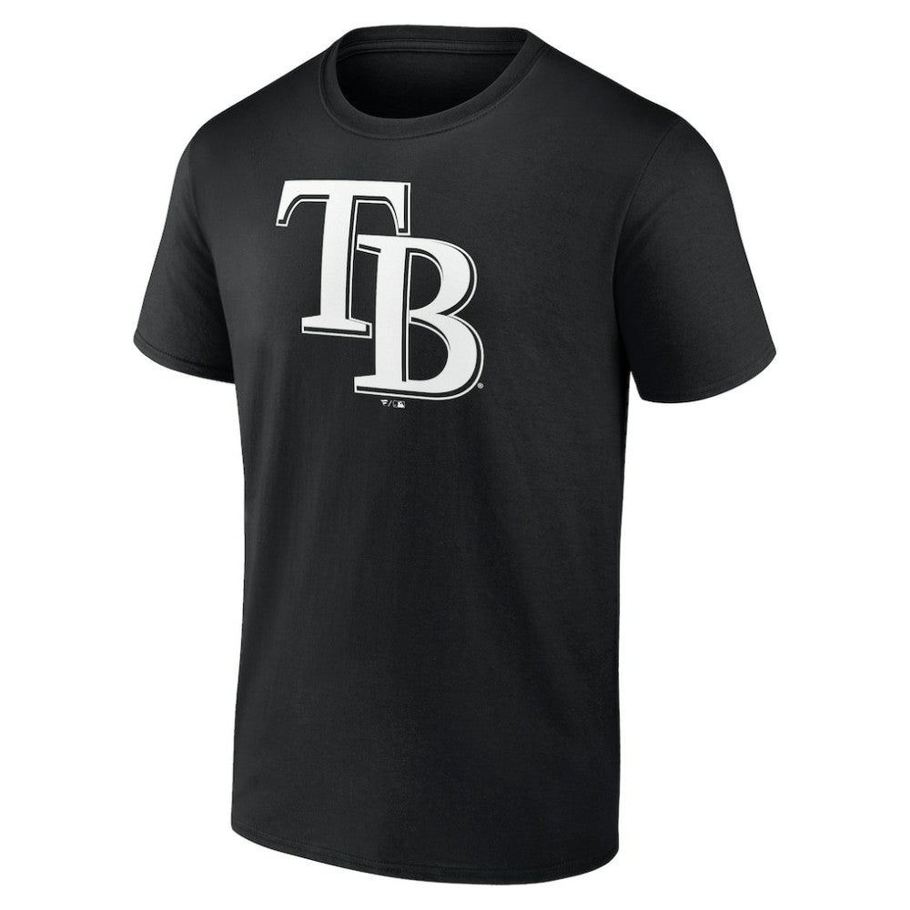 Tampa Bay Rays Monochrome Personalized Name & Number T-Shirt - Black - MLB Sale