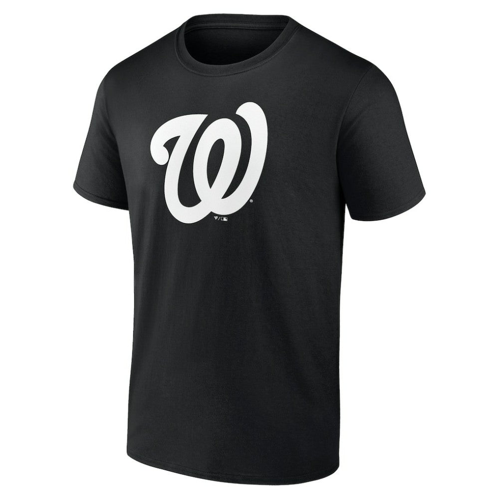 Washington Nationals Monochrome Personalized Name & Number T-Shirt - Black - MLB Discount
