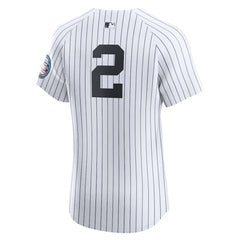Derek Jeter New York Yankees Nike Home 2020 Hall of Fame Induction Patch Elite Player Jersey - White - Nike Sale