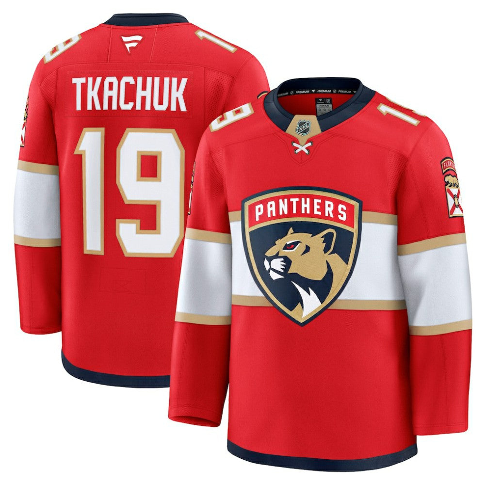 Matthew Tkachuk Florida Panthers Fanatics Home Premium Jersey - Red - NHL 201058370