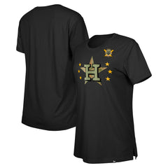 Houston Astros New Era Women's Armed Forces Day T-Shirt - Black - New Era on Sale
