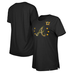 Atlanta Braves New Era Women's Armed Forces Day T-Shirt - Black - New Era Online