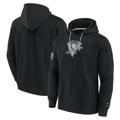 Pittsburgh Penguins Fanatics Elements Pace Pullover Hoodie - Black - NHL 201058800