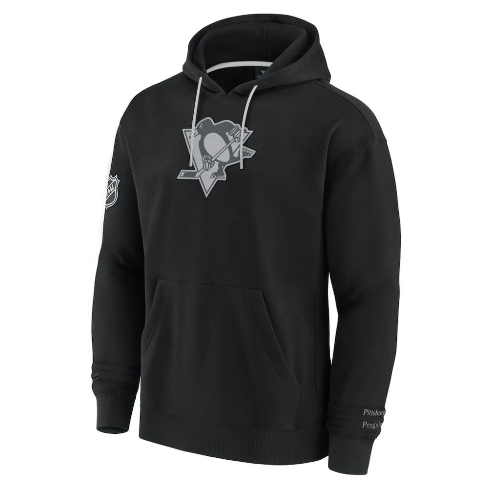 Pittsburgh Penguins Fanatics Elements Pace Pullover Hoodie - Black - NHL 201058800