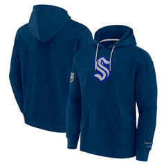 Seattle Kraken Fanatics Elements Pace Pullover Hoodie - Deep Sea Blue - NHL 201058808