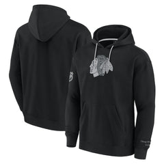 Chicago Blackhawks Fanatics Elements Pace Pullover Hoodie - Black - NHL 201058820