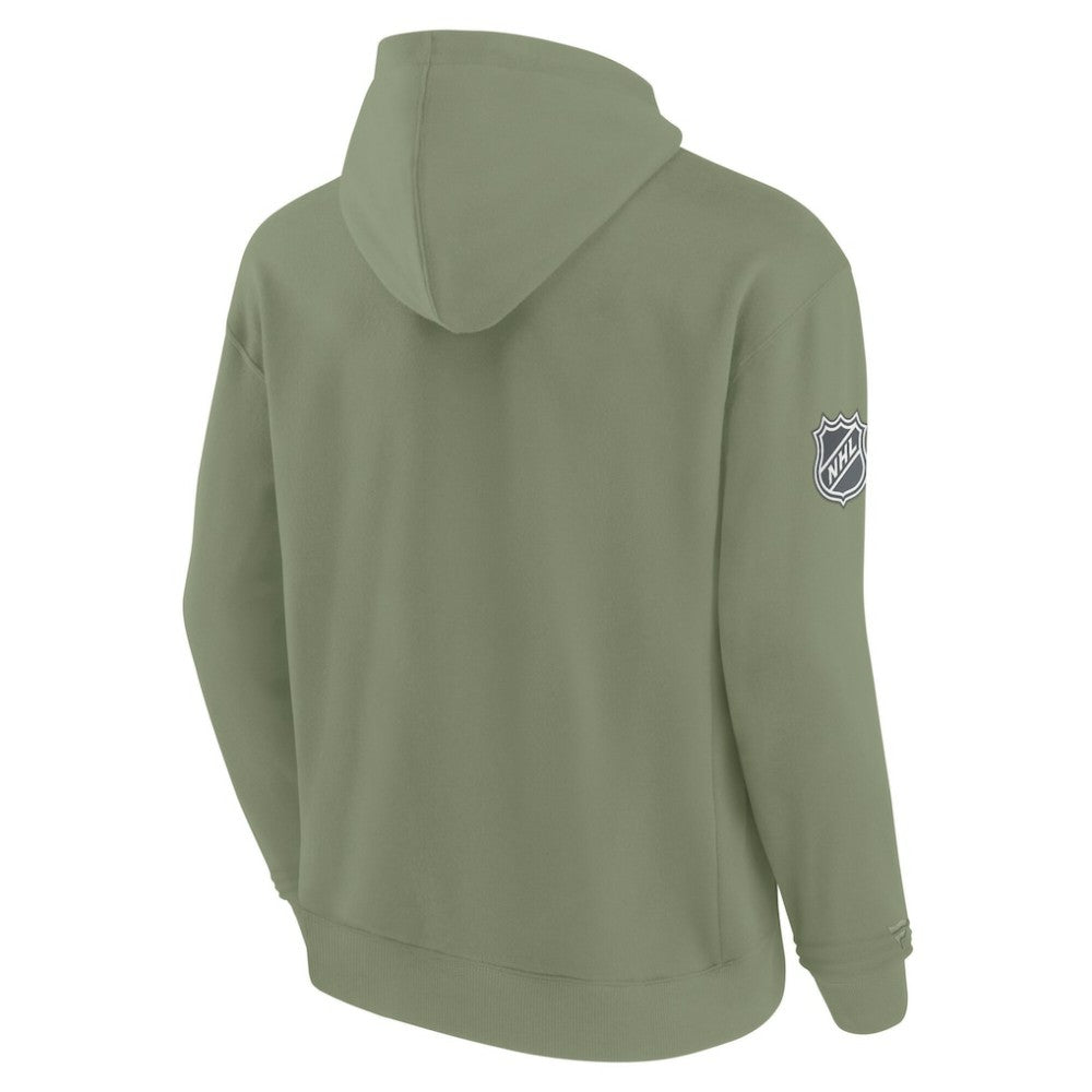 Dallas Stars Fanatics Elements Pace Pullover Hoodie - Olive - NHL 201058829