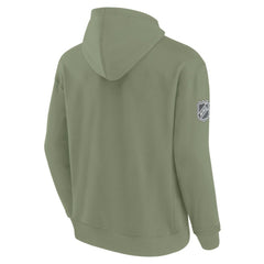 Dallas Stars Fanatics Elements Pace Pullover Hoodie - Olive - NHL 201058829