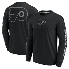 Philadelphia Flyers Fanatics Elements Strive Long Sleeve T-Shirt - Black - NHL 201058859