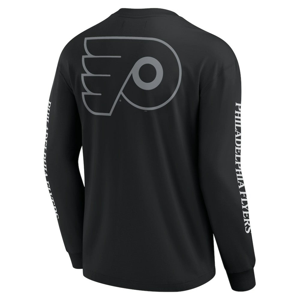 Philadelphia Flyers Fanatics Elements Strive Long Sleeve T-Shirt - Black - NHL 201058859