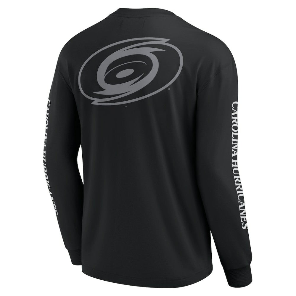 Carolina Hurricanes Fanatics Elements Strive Long Sleeve T-Shirt - Black - NHL 201058892