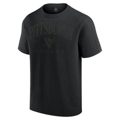 Pittsburgh Penguins Fanatics Elements Flex Tri-Blend T-Shirt - Black - NHL 201058929