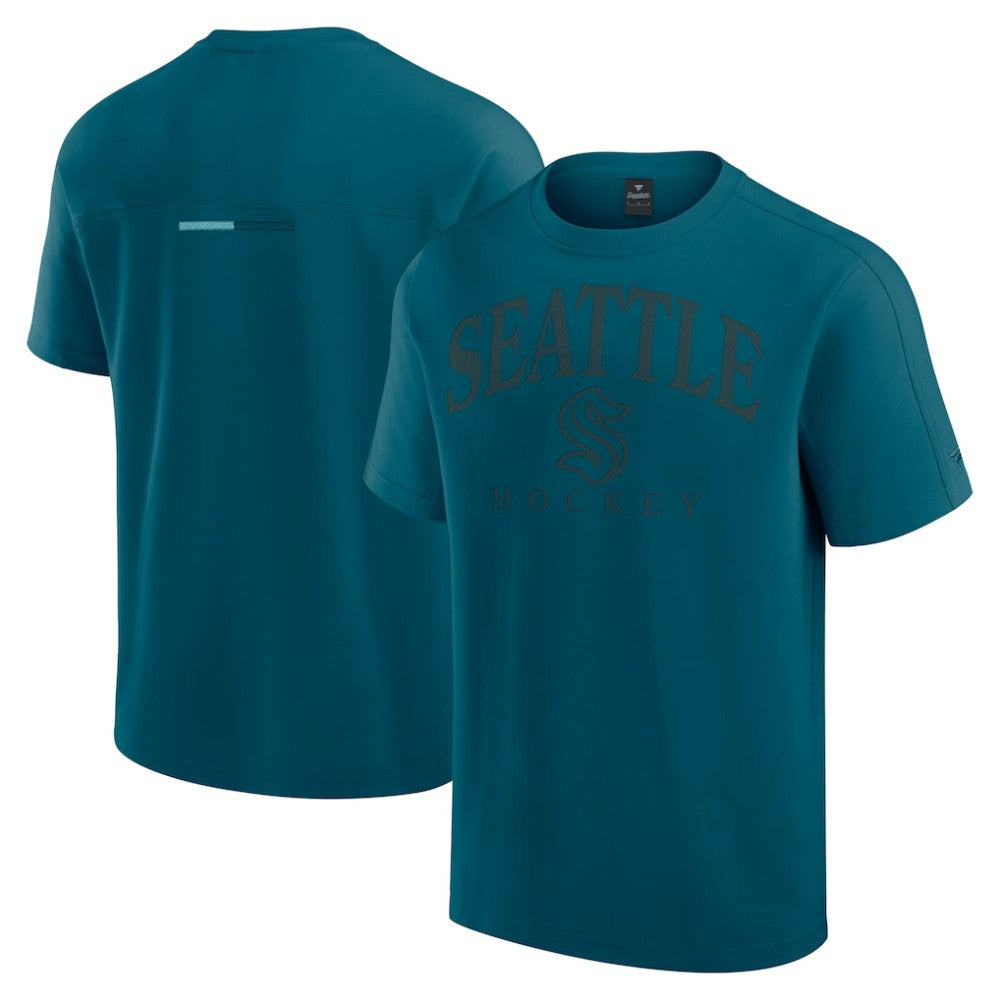 Seattle Kraken Fanatics Elements Flex Tri-Blend T-Shirt - Blue - NHL 201058944