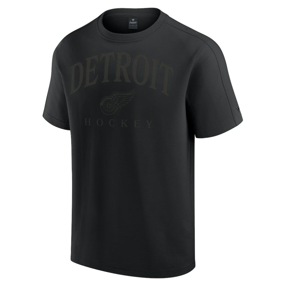 Detroit Red Wings Fanatics Elements Flex Tri-Blend T-Shirt - Black - NHL 201058953