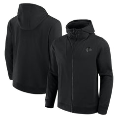 Chicago Blackhawks Fanatics Elements Tonal Primary Tri-Blend Full-Zip Hoodie - Black - NHL 201059062