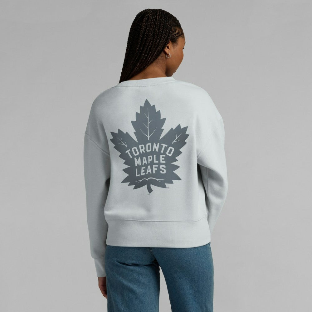 Toronto Maple Leafs Fanatics Women's Elements Flow Pullover Sweatshirt - Gray - NHL 201059076