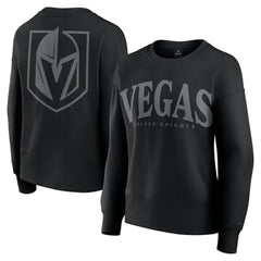 Vegas Golden Knights Fanatics Women's Elements Flow Pullover Sweatshirt - Black - NHL 201059079