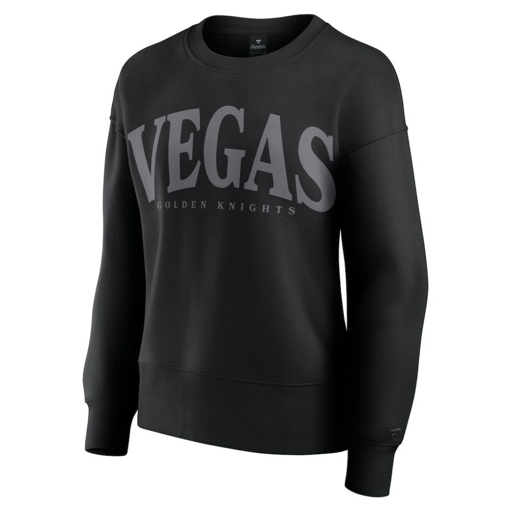 Vegas Golden Knights Fanatics Women's Elements Flow Pullover Sweatshirt - Black - NHL 201059079