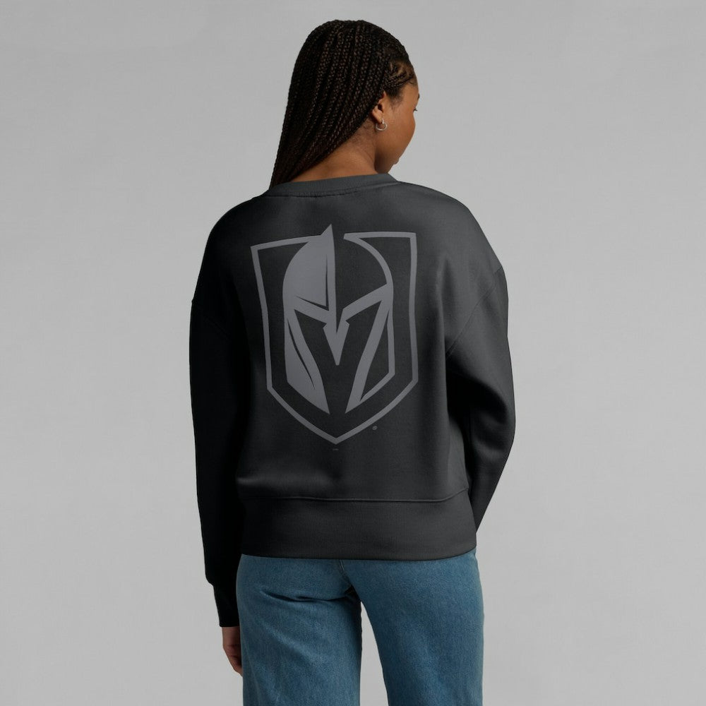 Vegas Golden Knights Fanatics Women's Elements Flow Pullover Sweatshirt - Black - NHL 201059079