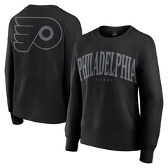 Philadelphia Flyers Fanatics Women's Elements Flow Pullover Sweatshirt - Black - NHL 201059089