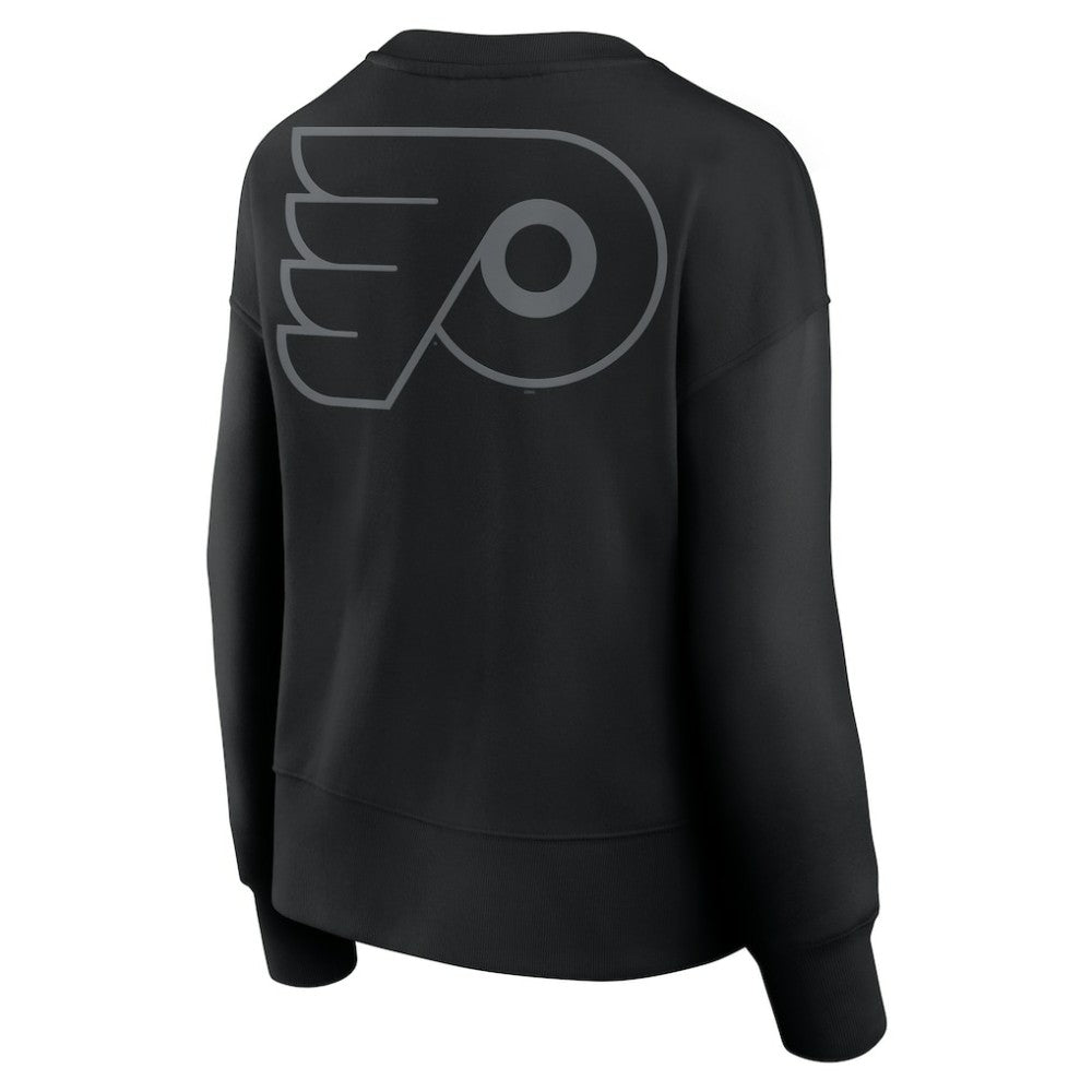 Philadelphia Flyers Fanatics Women's Elements Flow Pullover Sweatshirt - Black - NHL 201059089