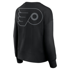 Philadelphia Flyers Fanatics Women's Elements Flow Pullover Sweatshirt - Black - NHL 201059089