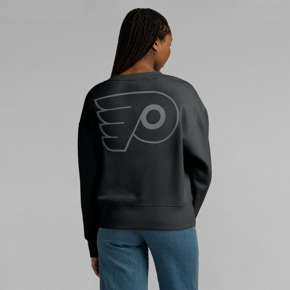 Philadelphia Flyers Fanatics Women's Elements Flow Pullover Sweatshirt - Black - NHL 201059089