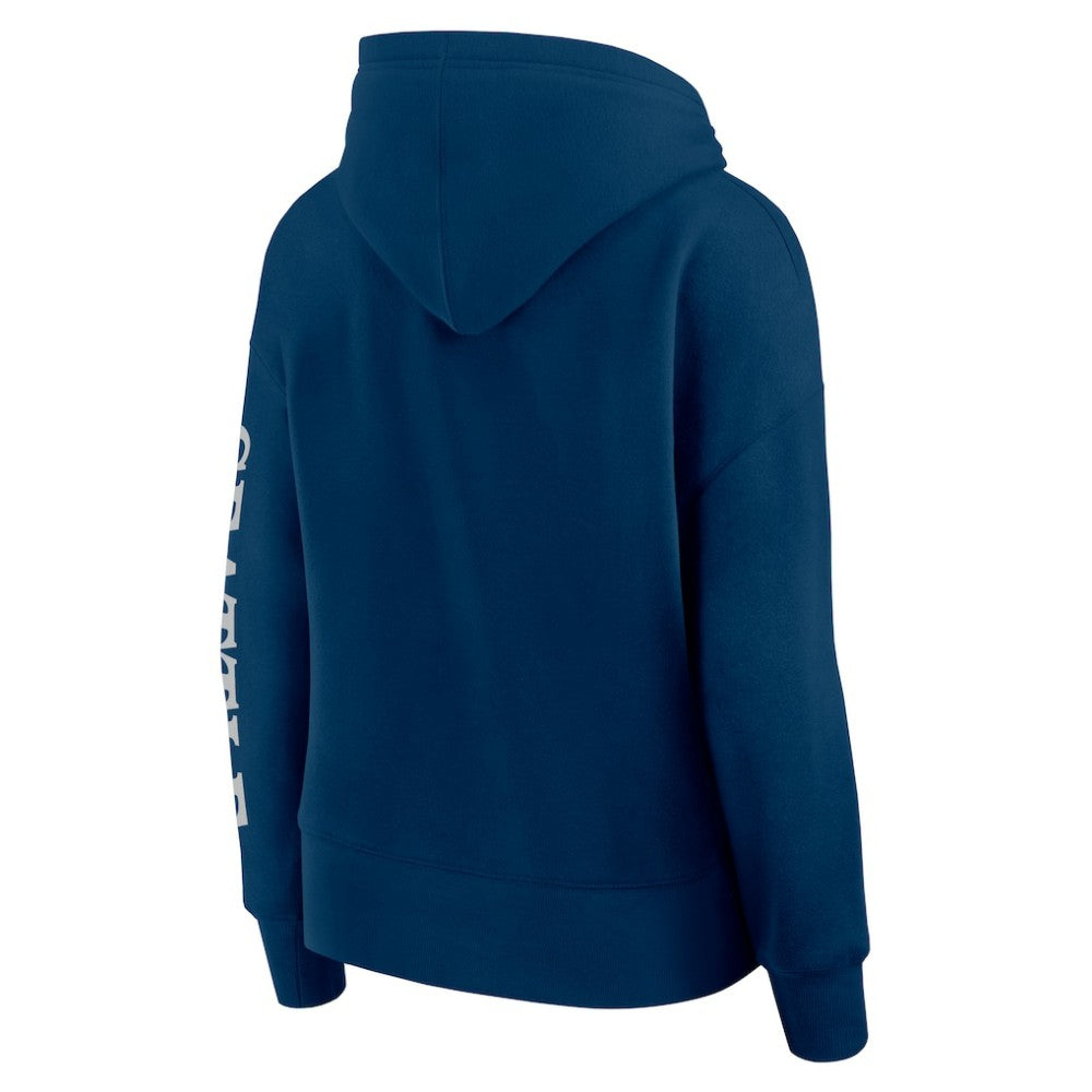 Seattle Kraken Fanatics Women's Elements Next Pullover Hoodie - Deep Sea Blue - NHL 201059120