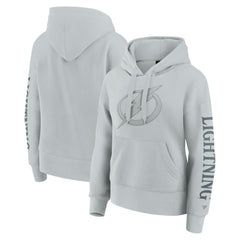 Tampa Bay Lightning Fanatics Women's Elements Next Pullover Hoodie - Gray - NHL 201059122