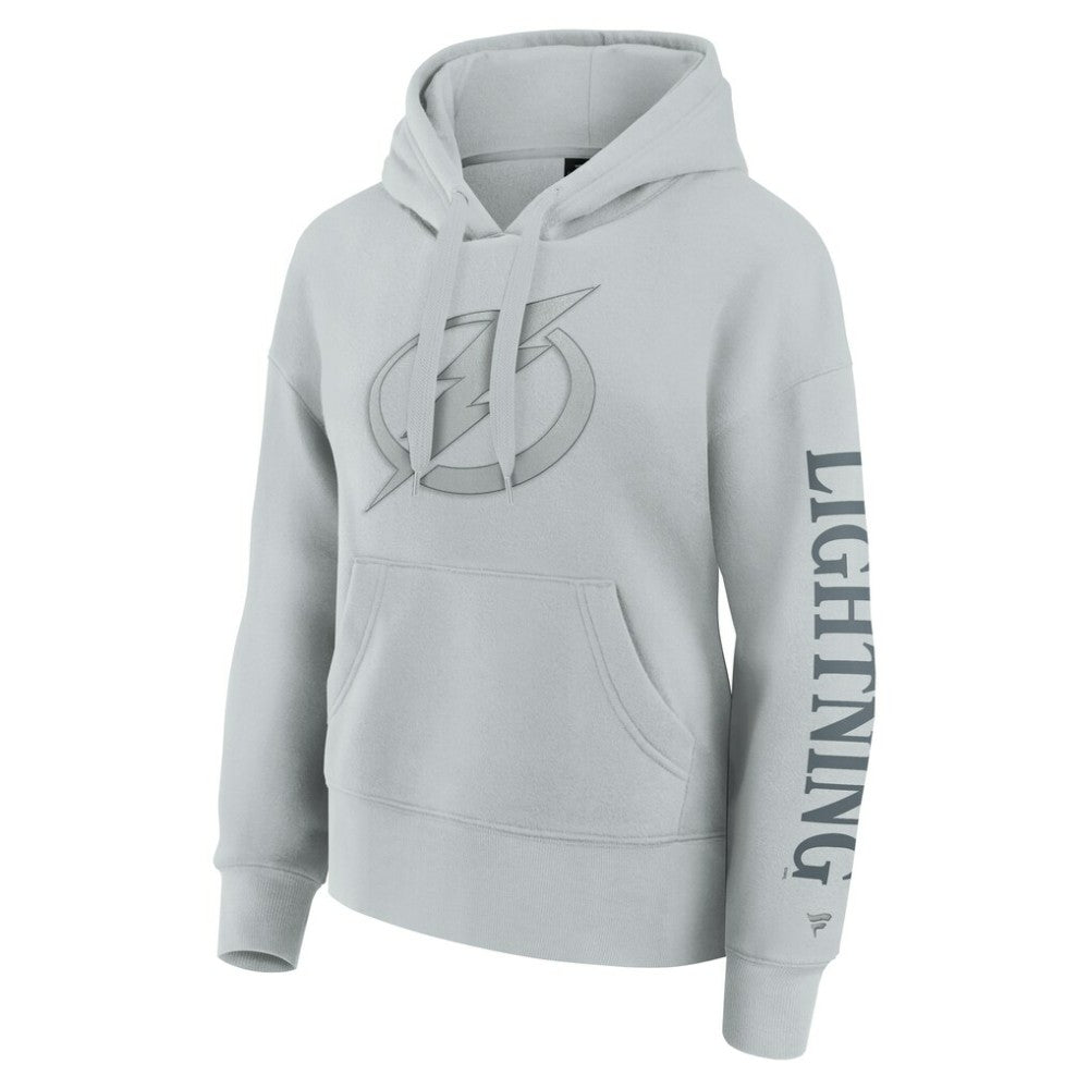 Tampa Bay Lightning Fanatics Women's Elements Next Pullover Hoodie - Gray - NHL 201059122