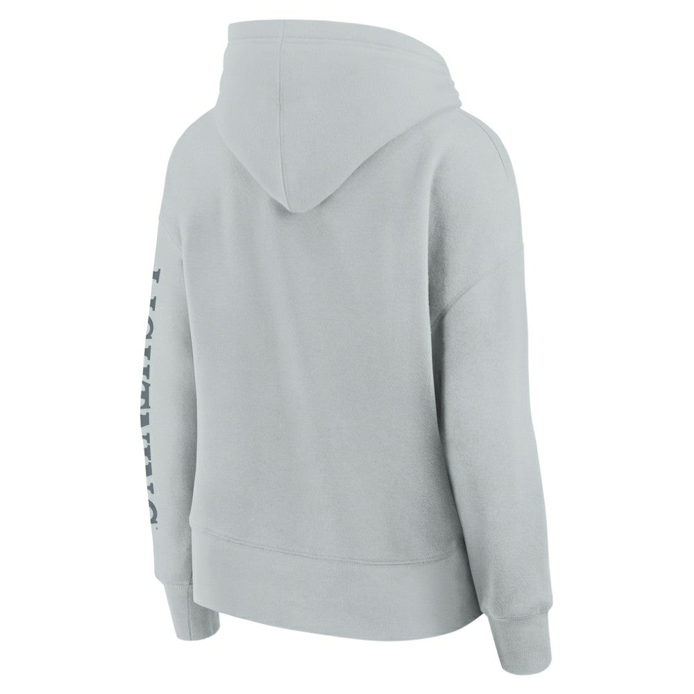Tampa Bay Lightning Fanatics Women's Elements Next Pullover Hoodie - Gray - NHL 201059122