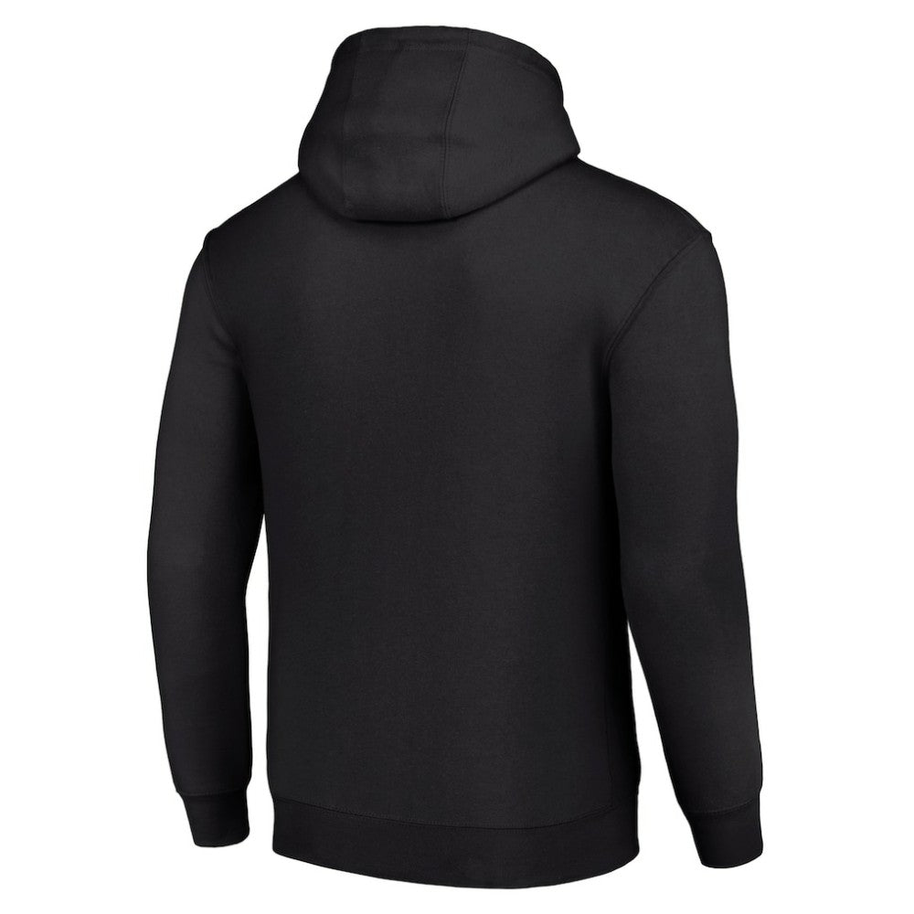 Pittsburgh Penguins Starter Color Scratch Fleece Pullover Hoodie - Black - NHL 201059209