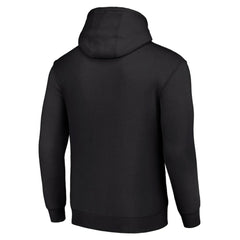 Pittsburgh Penguins Starter Color Scratch Fleece Pullover Hoodie - Black - NHL 201059209