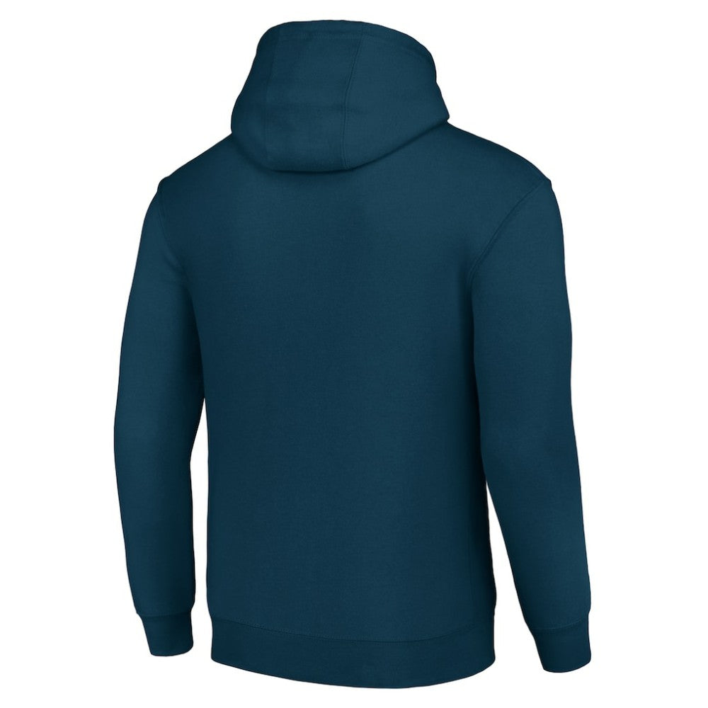 Winnipeg Jets Starter Color Scratch Fleece Pullover Hoodie - Blue - NHL 201059250