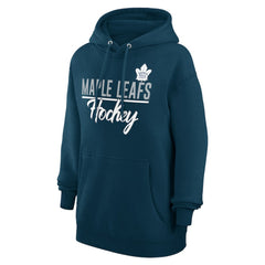 Toronto Maple Leafs G-III 4Her by Carl Banks Women's Team Fleece Pullover Hoodie - Navy - NHL 201059330