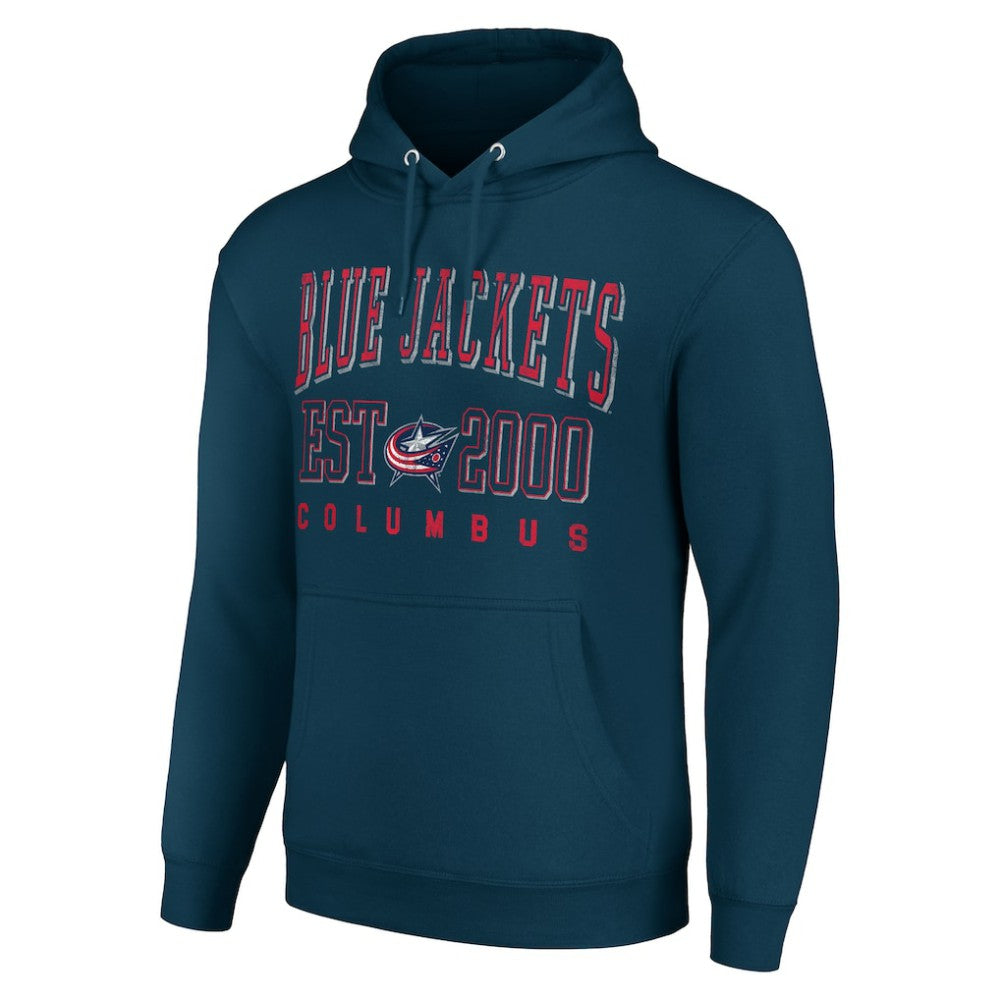 Columbus Blue Jackets Starter Graphic Pullover Hoodie - Navy - NHL 201059336