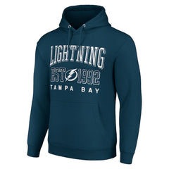 Tampa Bay Lightning Starter Graphic Pullover Hoodie - Navy - NHL 201059339