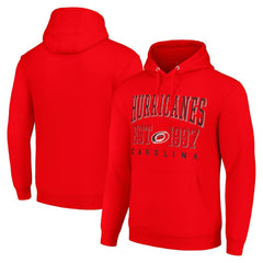 Carolina Hurricanes Starter Graphic Pullover Hoodie - Red - NHL 201059340