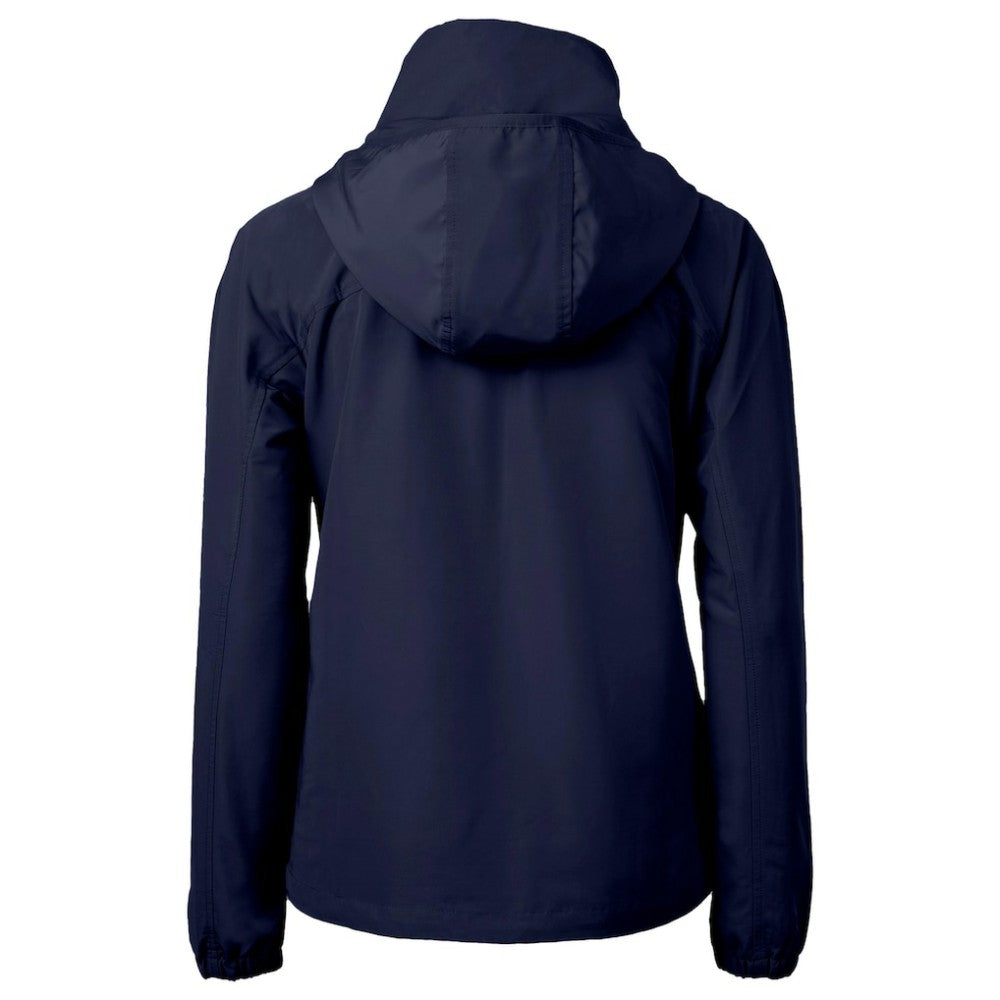 Chicago Cubs Cutter & Buck Women's City Connect Charter Eco Recycled Half-Zip Anorak Jacket - Navy - MLB Lifestyle