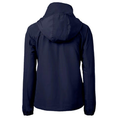 Chicago Cubs Cutter & Buck Women's City Connect Charter Eco Recycled Half-Zip Anorak Jacket - Navy - MLB Lifestyle