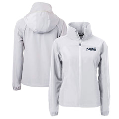 Milwaukee Brewers Cutter & Buck Women's City Connect Charter Eco Recycled Full-Zip Jacket - Gray - MLB Discount