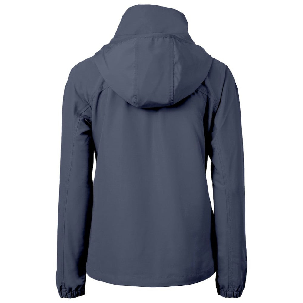 Chicago Cubs Cutter & Buck Women's City Connect Charter Eco Recycled Full-Zip Jacket - Navy - MLB Lifestyle