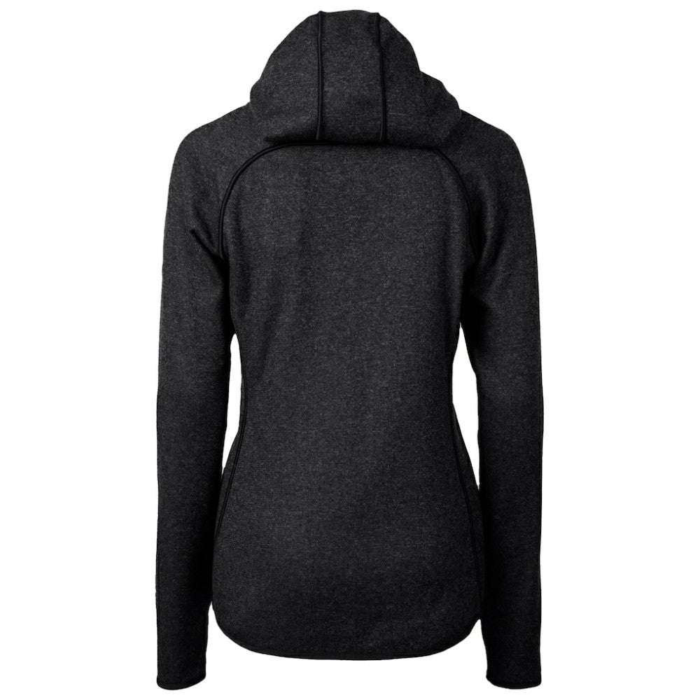 San Francisco Giants Cutter & Buck Women's City Connect Mainsail Full-Zip Hooded Jacket - Heather Charcoal - MLB on Sale