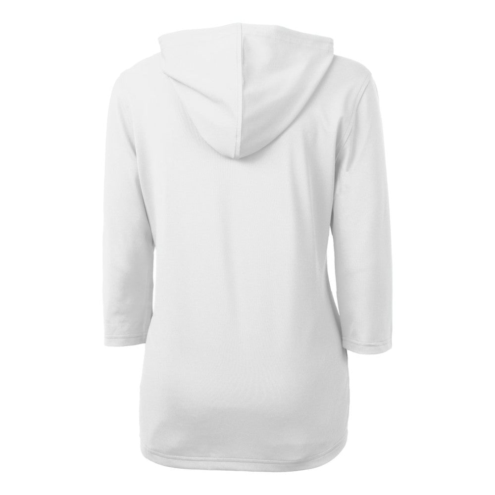 San Diego Padres Cutter & Buck Women's City Connect Virtue Eco Pique Recycled Half-Zip Pullover Hoodie - White - MLB Online