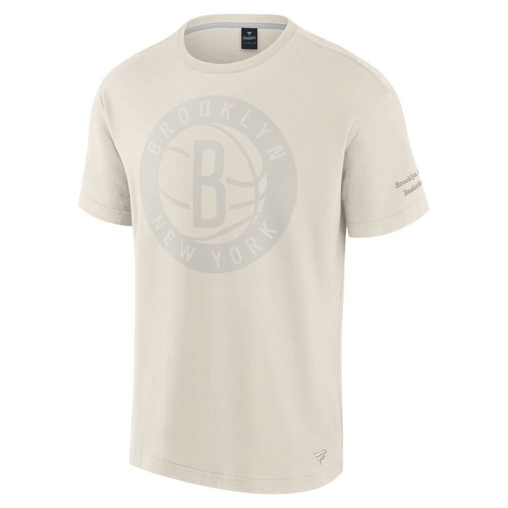 Brooklyn Nets Elements Iconic T-Shirt Cream | Fanatics for sale