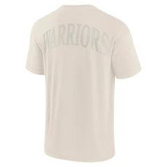 Golden State Warriors Elements Iconic T-Shirt for sale Cream | Fanatics Near Me
