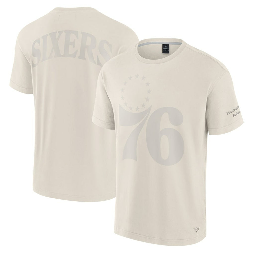 Philadelphia 76ers Elements Iconic T-Shirt Cream | Fanatics Near Me