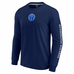 Washington Wizards Elements Strive Long Sleeve T-Shirt  Navy | Fanatics
