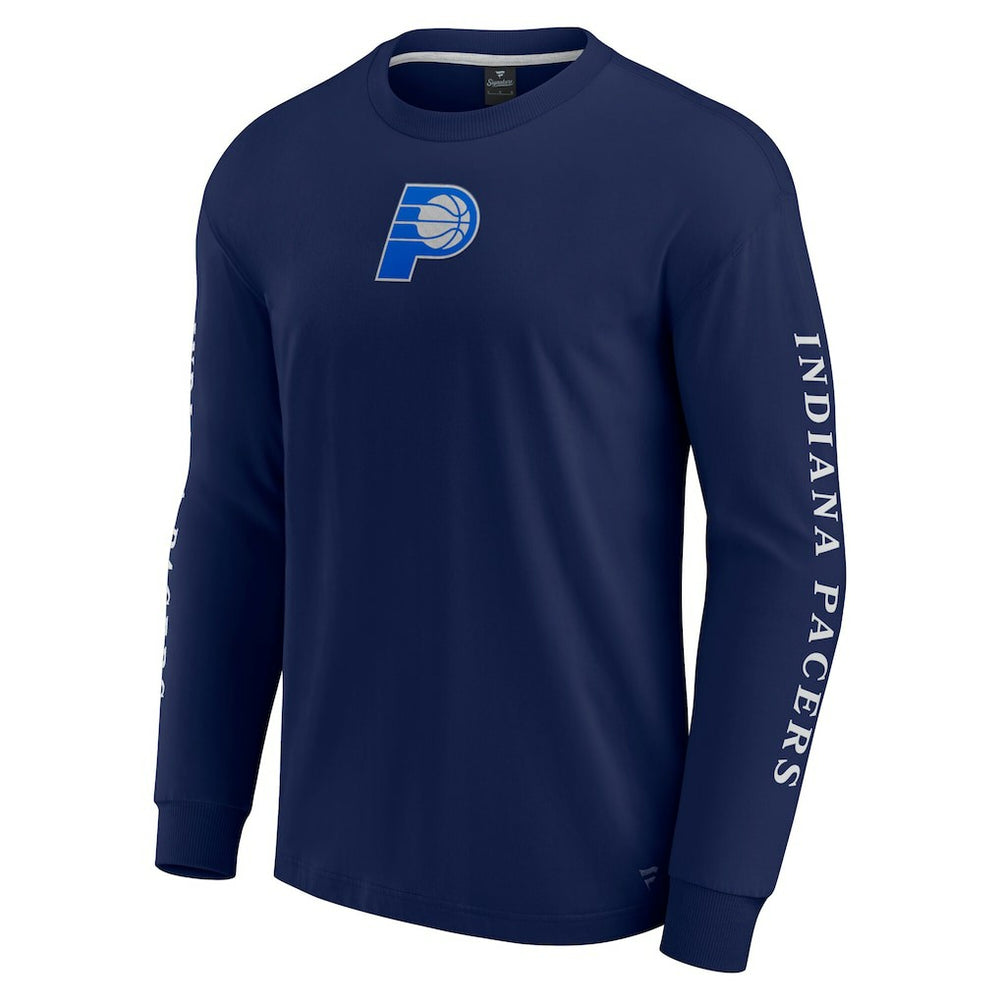 Indiana Pacers Elements Strive Long Sleeve T-Shirt  Navy | Fanatics outlet